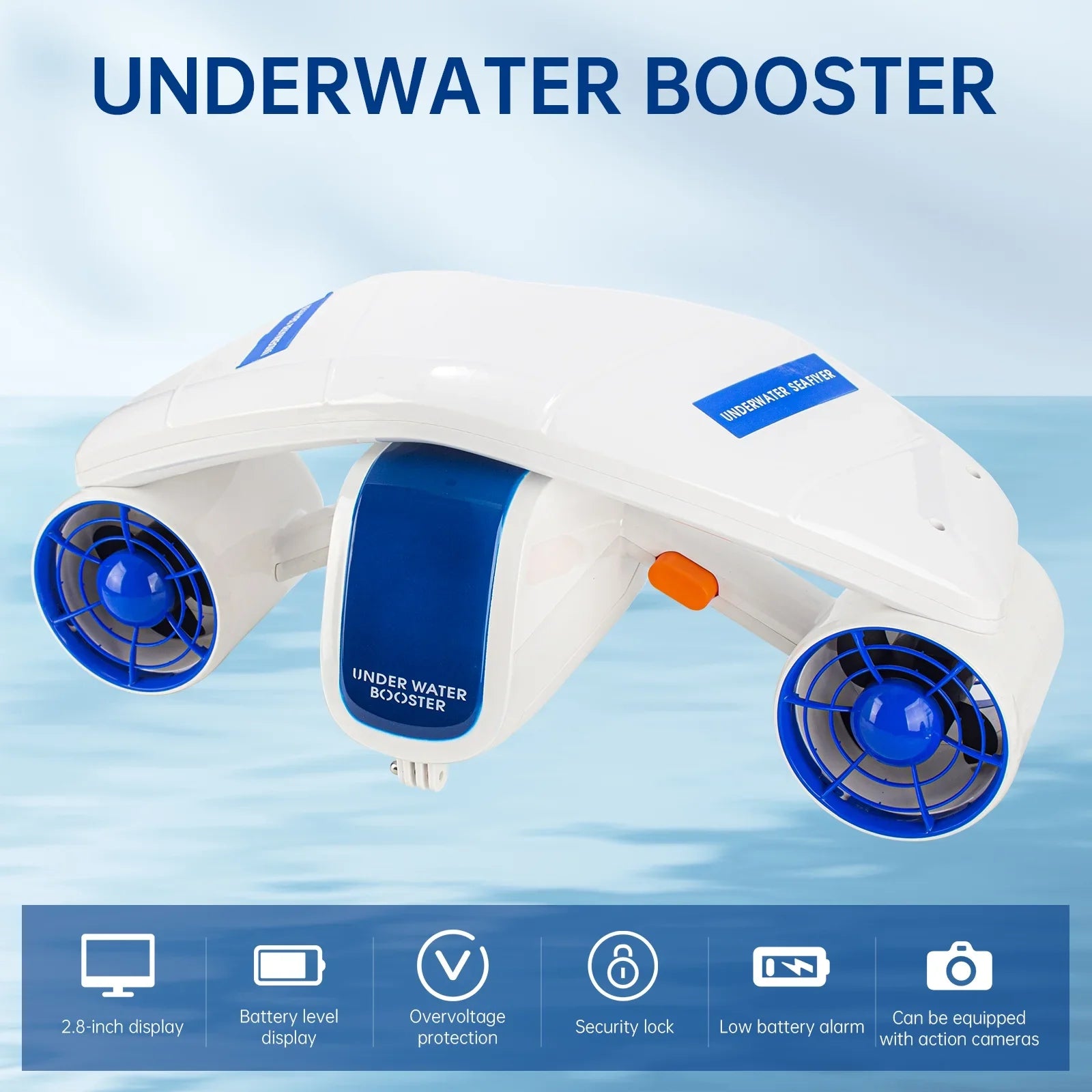 Adventures with Your Andoer Electric Levels - Aibecy Diving Sea Enhance Underwater Propeller Speed Booster 2 Water
