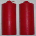 20 Red Chime Candle pack-12 1/2"