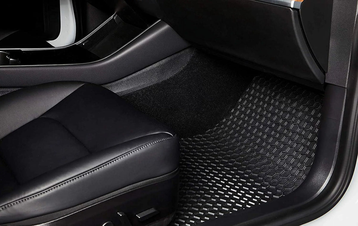 with TOUGHPRO 4Runner 2021 Compatible Mat - Floor Accessories - Row Weather - Toyota (Front All Set) Heavy Duty