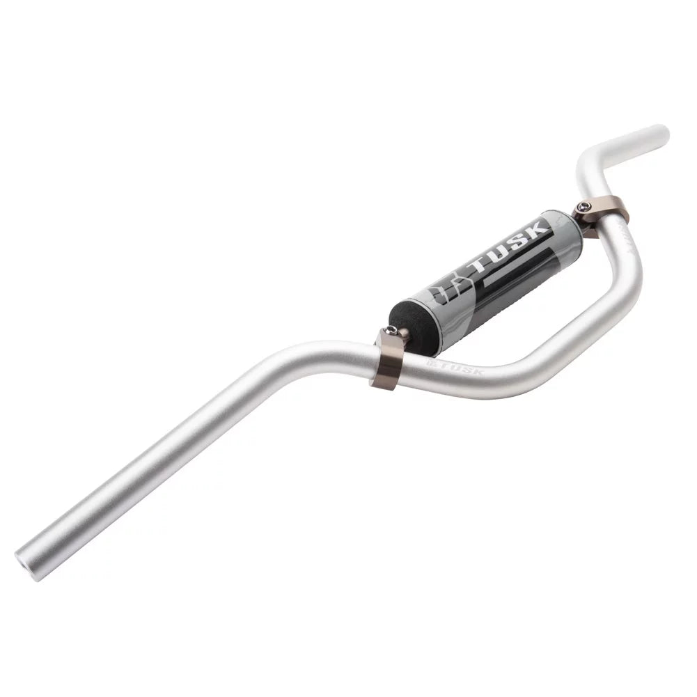 7/8" LX3 Tusk 2000 Silver Mini For T-10 Bend LEM High Handlebar Aluminum