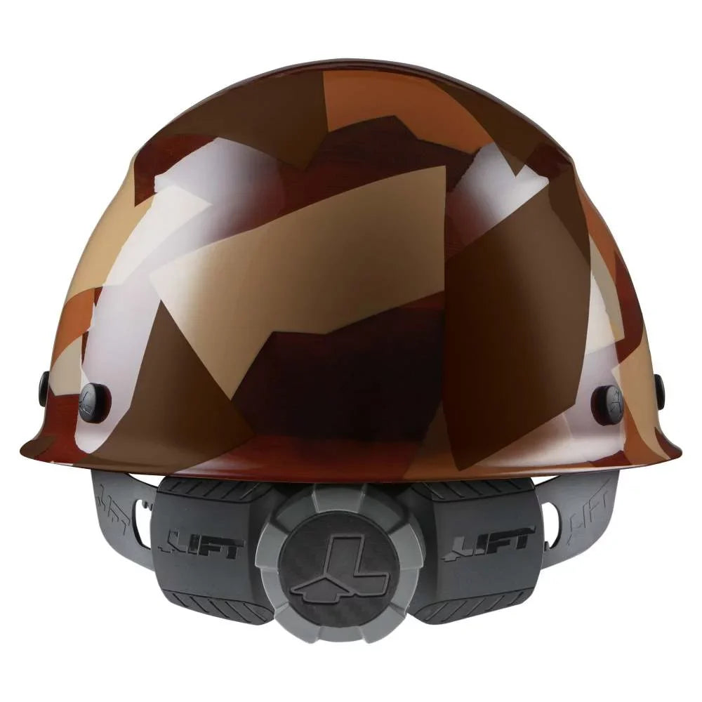Lift Hat Safety Cap Camo Resin Hard Fiber Dax Fifty50 Desert