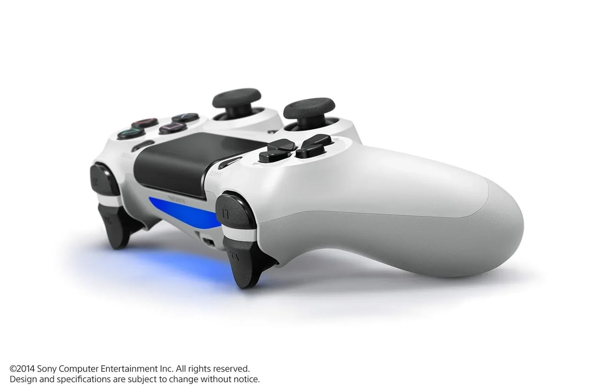 PlayStation - BOLT Like Bundle AXTION with Earbuds With DualShock Blue Wireless New - Controller 4 White