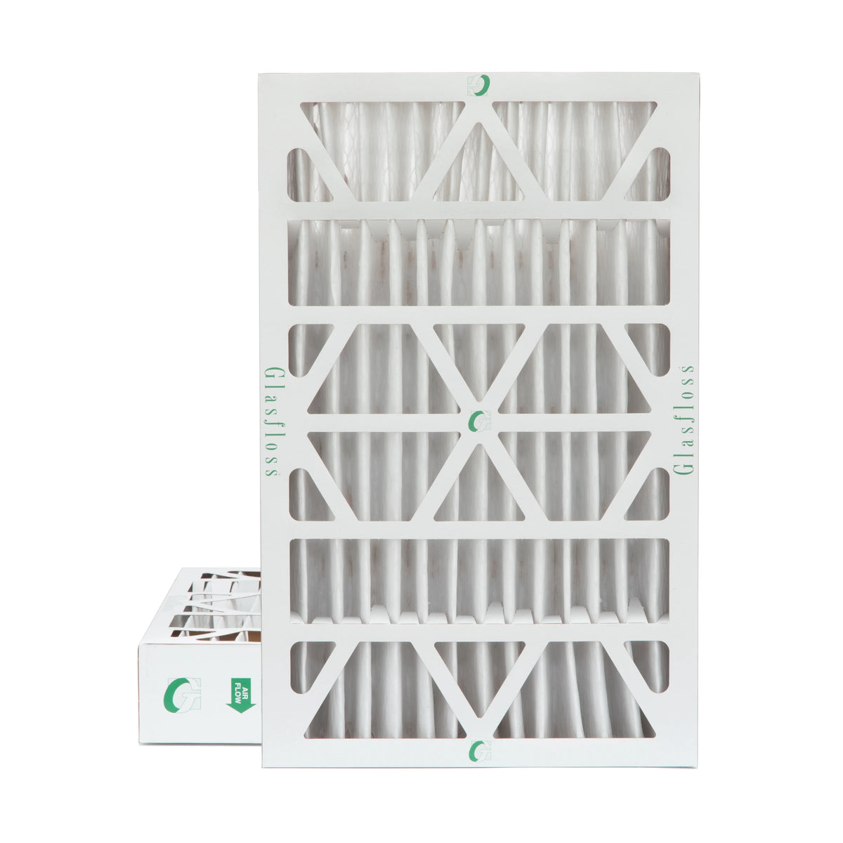 2 MERV Glasfloss. x x 4" Size: Pack 13 3-3/4. Pleated by Filters 12x24x4 23-3/8 Actual Air 11-3/8 Inch of