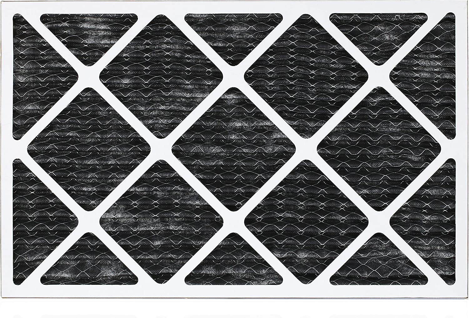 Odor HVAC Filters Pleated 16x24x1 Activated Eliminator MERV with Carbon Filterbuy AC 8 Air Furnace (2-Pack)