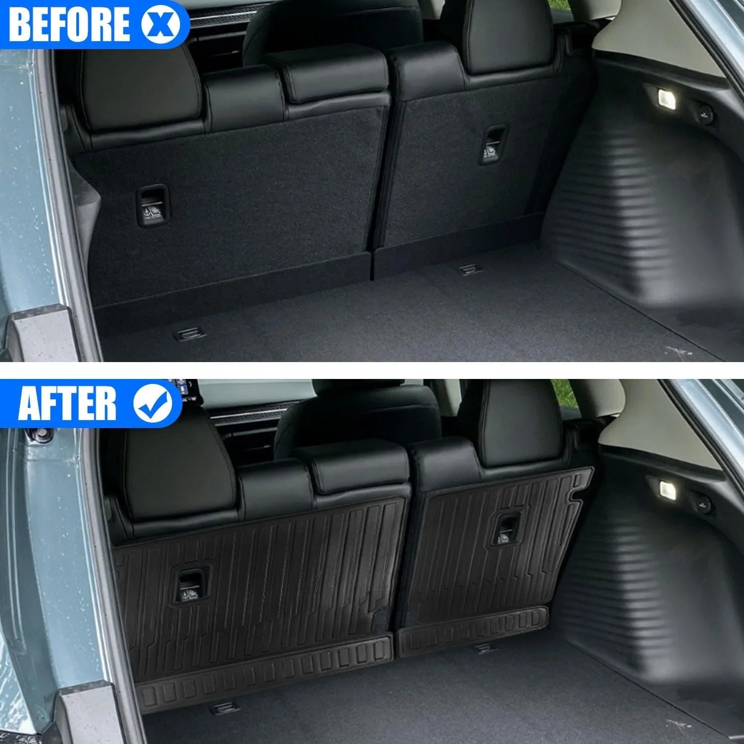 2024 Protector 2023 Protector fit Trunk for Mat HR-V Suv 2023-2024 Honda Black Back Seat Rear Backrest Backrest HR-V Honda Accessory