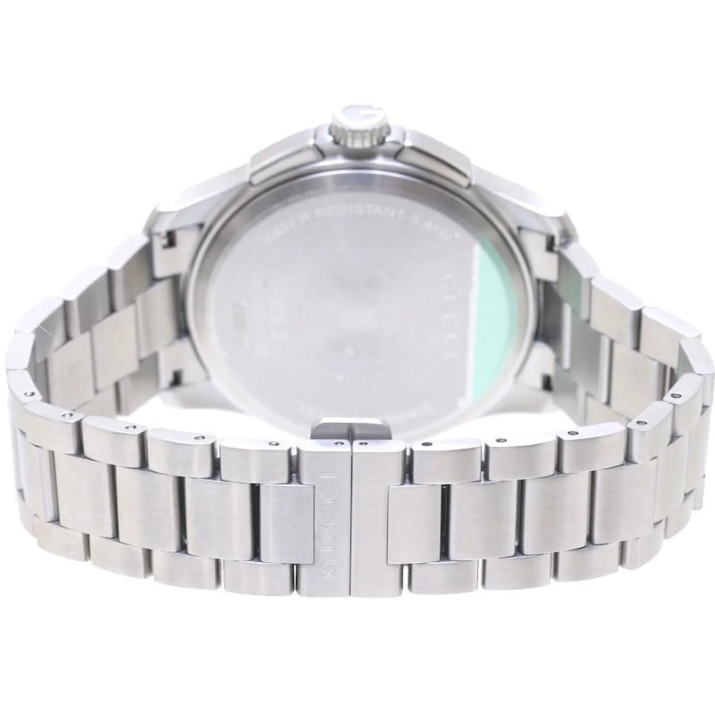 126.2 39276 New) Stainless Chronograph Timeless Pre-Owned GUCCI Steel YA126272 G Men's (Like