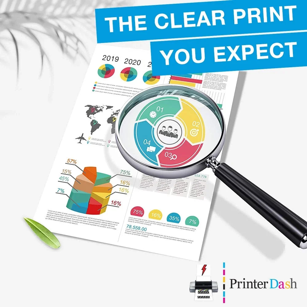 (PBK/C/M/Y) Pack PrinterDash for R3000 Inkjet (NO. Photo (T157MP) Replacement 157) Stylus Combo
