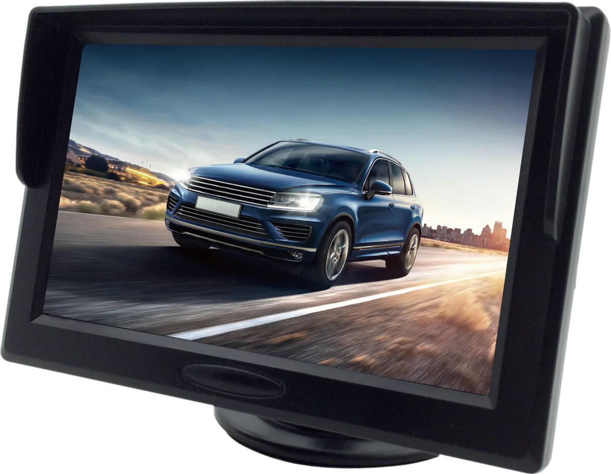 5'' Blind Spot Monitor Backup Stand-Alone Protection Rydeen BM500S LCD