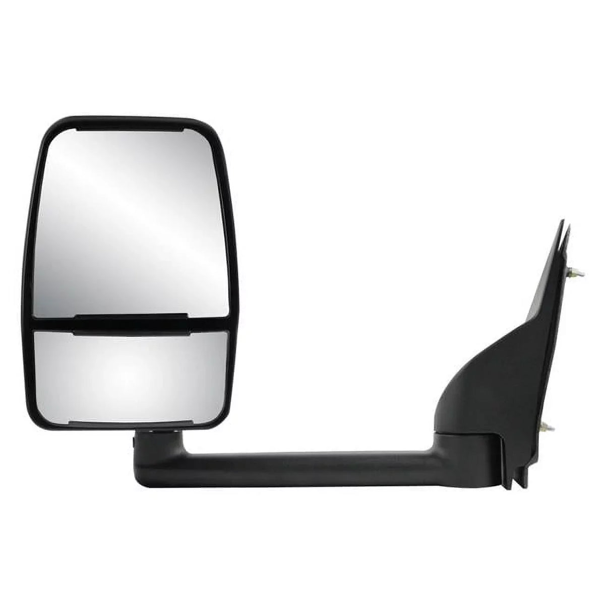 Full w/ dual cover, Side for Mirror Manual Van, Savana Size textured lens, 03-18 62170G GMC foldaway, black System - Fit Towing Driver Chevrolet PTM Express Van/