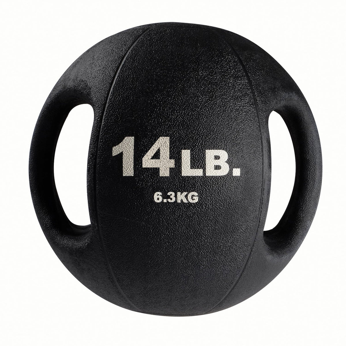 Ball Dual 14lb BLack Grip Medicine BSTDMB14