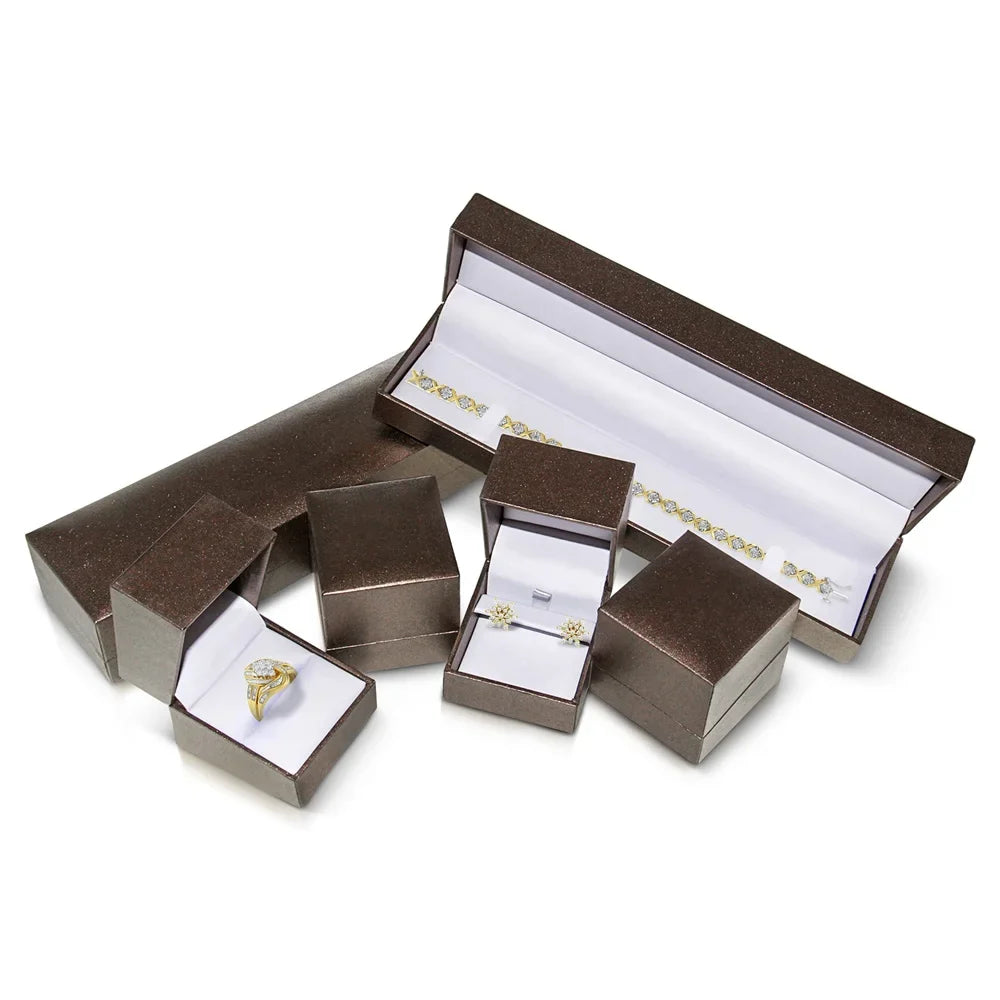 Color, of Clarity) .925 Round Clasp Cttw Link I2-I3 cut (I-J Diamond and 1/10 Brilliance 7.25" Silver Bracelet Tennis Set Womens Box Bead Sterling Miracle Haus