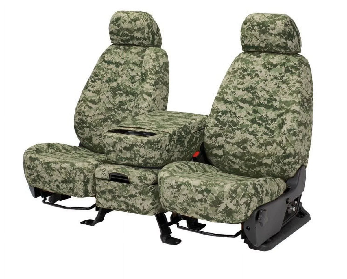 Land and Toyota Trim TY501-98KF for Insert Covers Buckets Camo Seat Forest CalTrend 1994-1997 Front Cruiser -