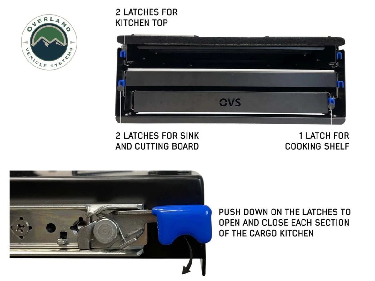 Vehicle with Drawer 21010401 Overland Out Box Systems Cargo Slide