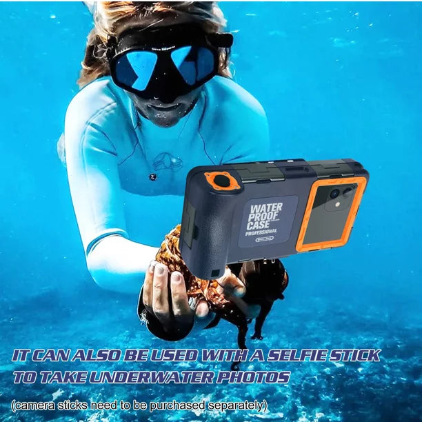 Inch [15m/50ft] Swimming Galaxy Protective UrbanX Lanyard Surfing Phones Waterproof Samsung And 6.9 with F62 Underwater Diving Up Professional Photo Video all Case LCD Housing for Snorkeling to