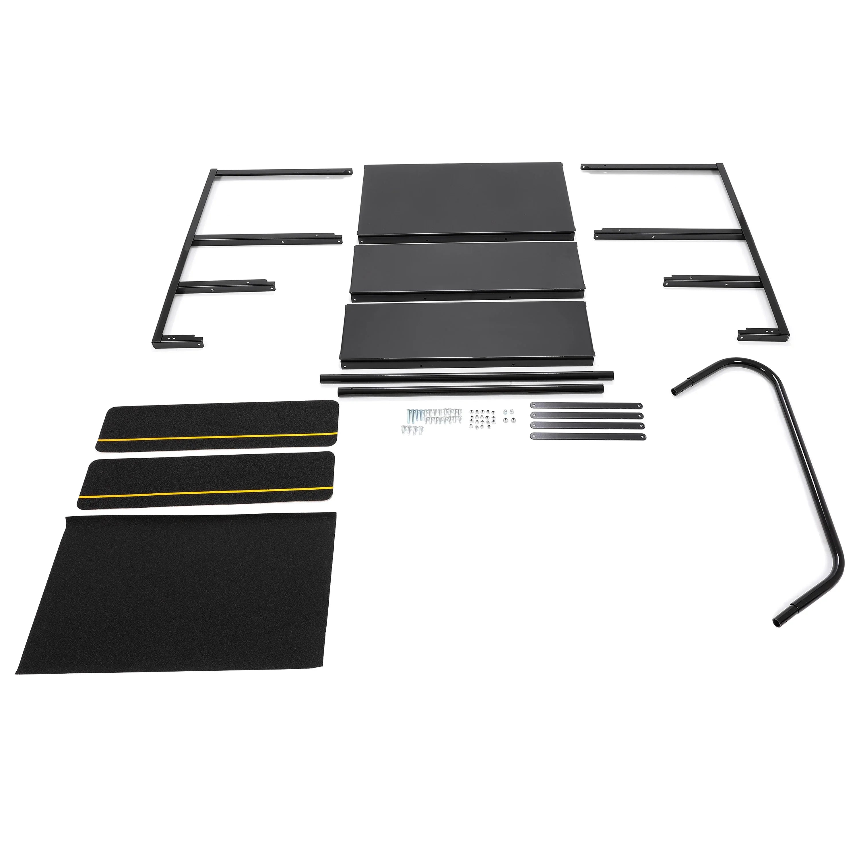 Travel Steps Camper Trailer for HECASA Hand Armrest RV Hand-railing Rail Stairs Trailer Universal Steel Side W/ Load 3