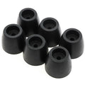 2 Cone Compatible Thick Trailer Inches for Cargo Replacement Hound 6 Stop Ramp Door Bumper Auto with Red Rubber Truck