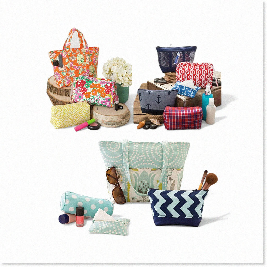 Sewing Couture White Code - Chic Carryall 9310, & Versatile Pattern Stylish, Bag, Cosmetic Tote One Size,