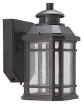Lantern, W, Fixture 10.5 350 Motion Harbor V, 120 Activated Black LED Outdoor LED-0214-WD-SE Lamp, Wall Boston Lumens,