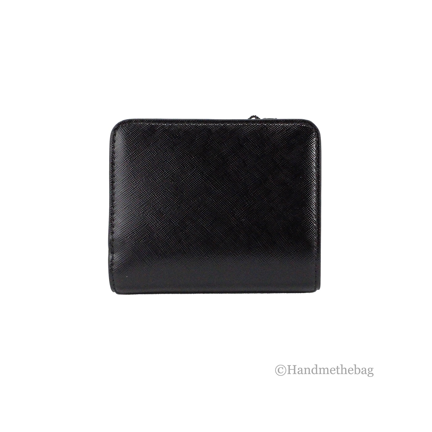 Card Pouch Mini Coin Wallet Jacobs Compact Black Marc Leather Crossgrain