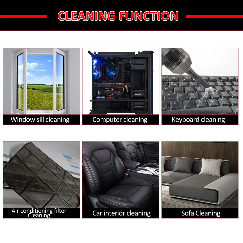 Compressed Efficient Computers, Electric Air More Duster and 100W Dust Blower for Brush Pinnaco Cars, Motor Cleaner -