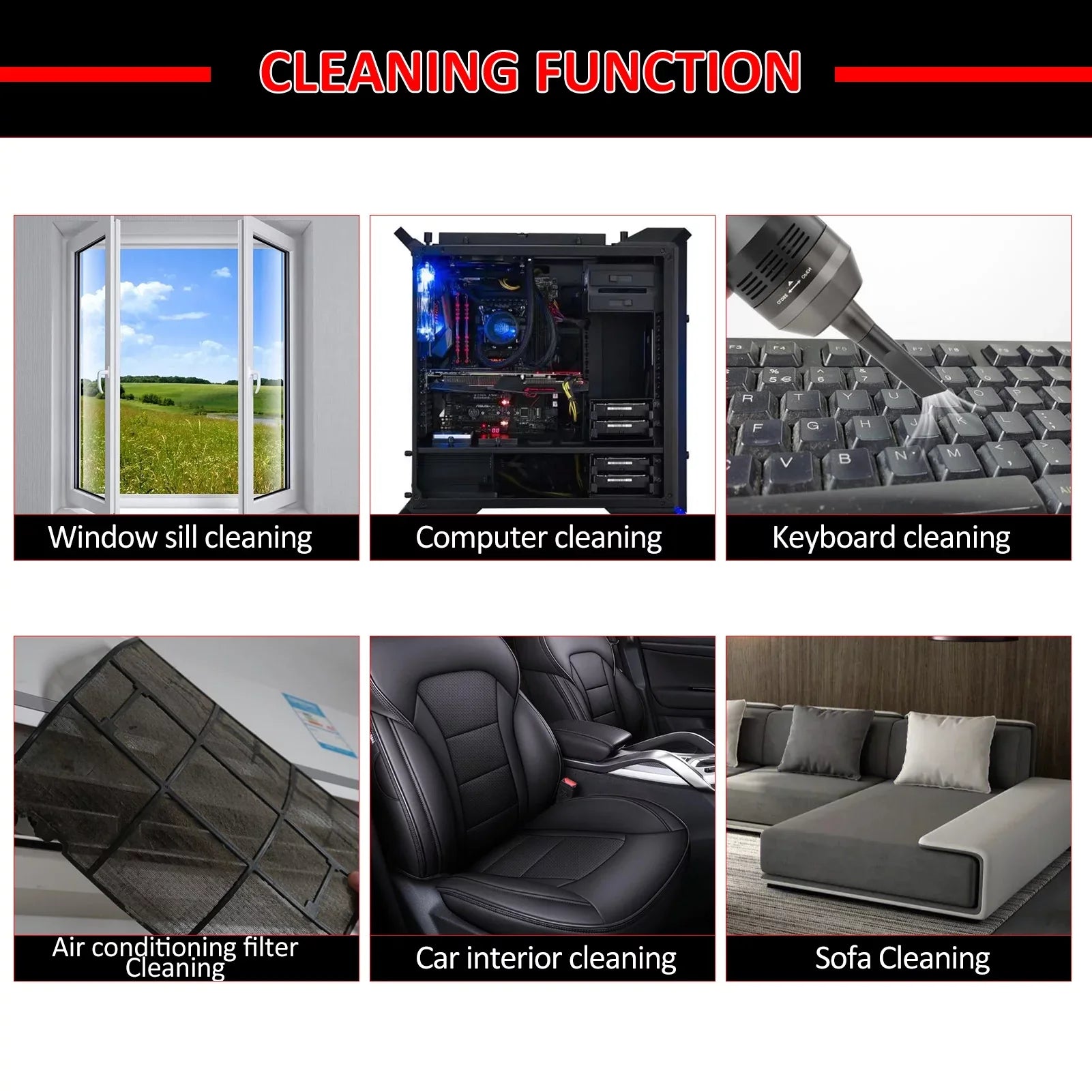 Compressed Efficient Computers, Electric Air More Duster and 100W Dust Blower for Brush Pinnaco Cars, Motor Cleaner -