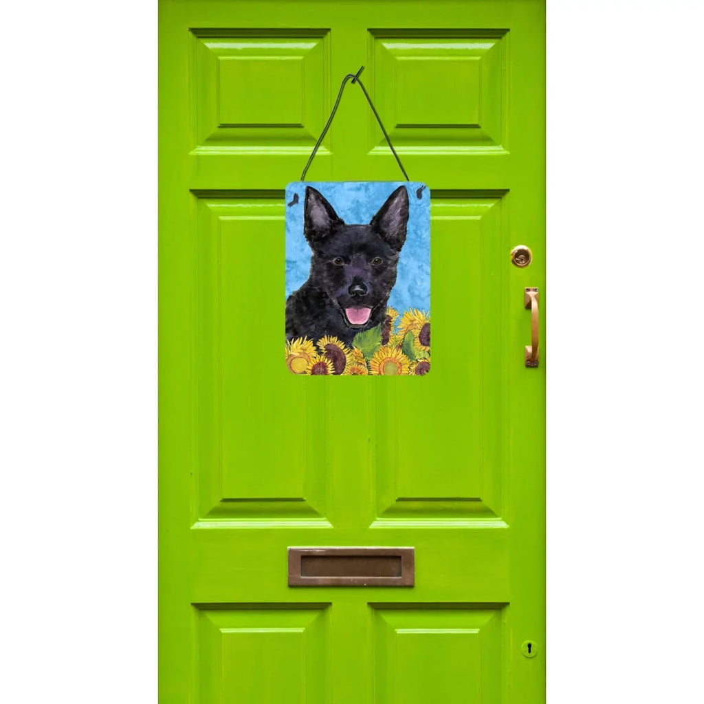 Prints, Summer or Australian Wall 12x16, Hanging multicolor Treasures Carolines Door Flowers Kelpie in SS4131DS1216