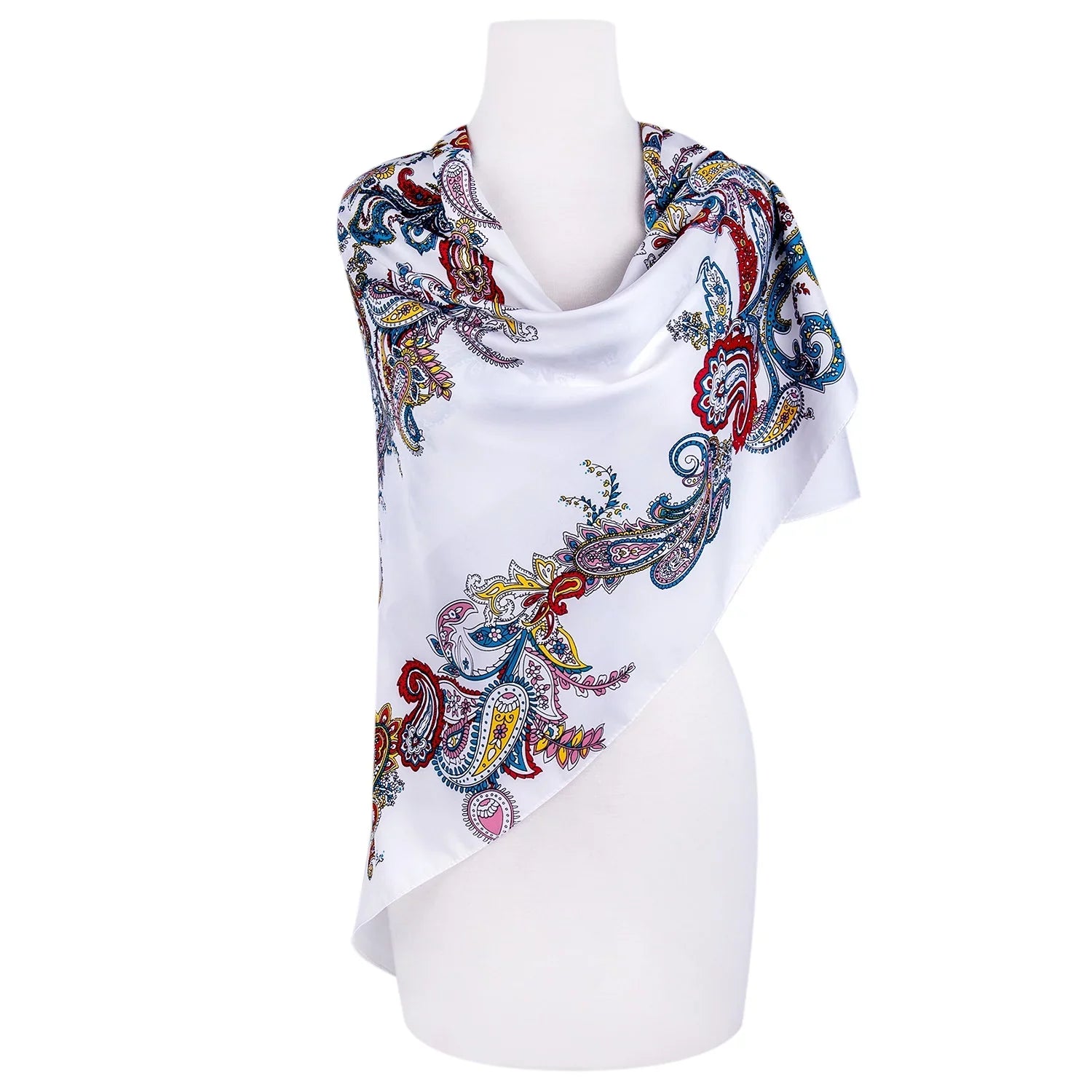 Shawl Travel Fashion Wedding STP Magic Evening Land cm) Shawl for and Silk Wrap Scarf 39x39¡± Women Tops for GOODS Shawl (100x100