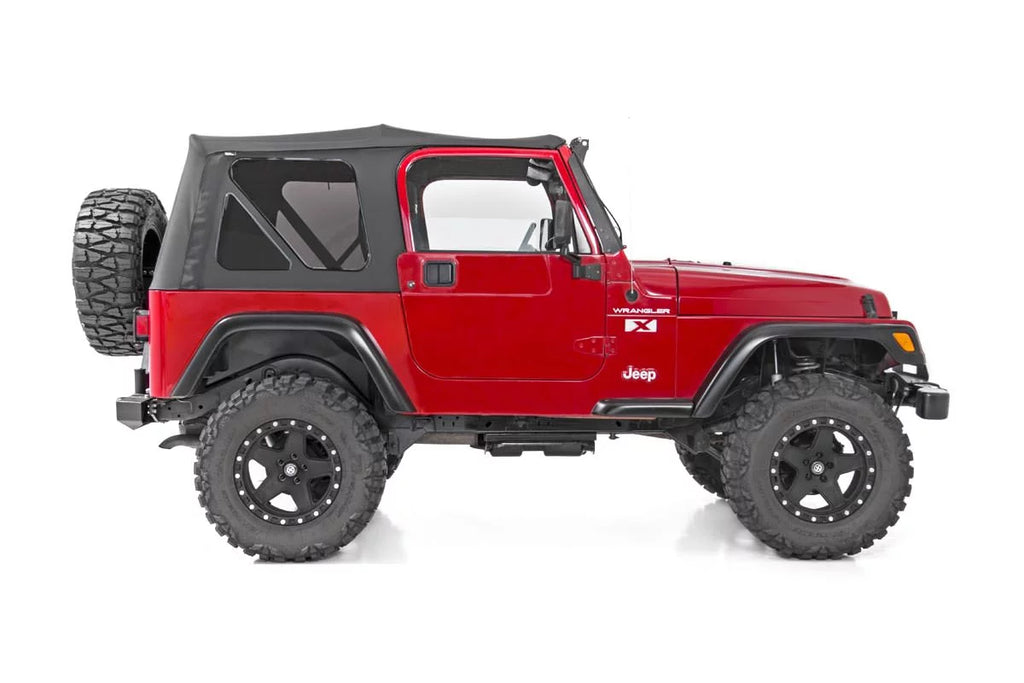 Replacement YJ Soft for Country Black Top 87-95 Jeep Rough