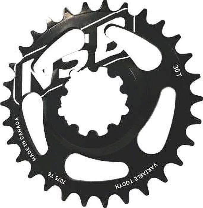 Black GXP Variable Billet Shore SRAM DM Chainring North X9/X0 26t