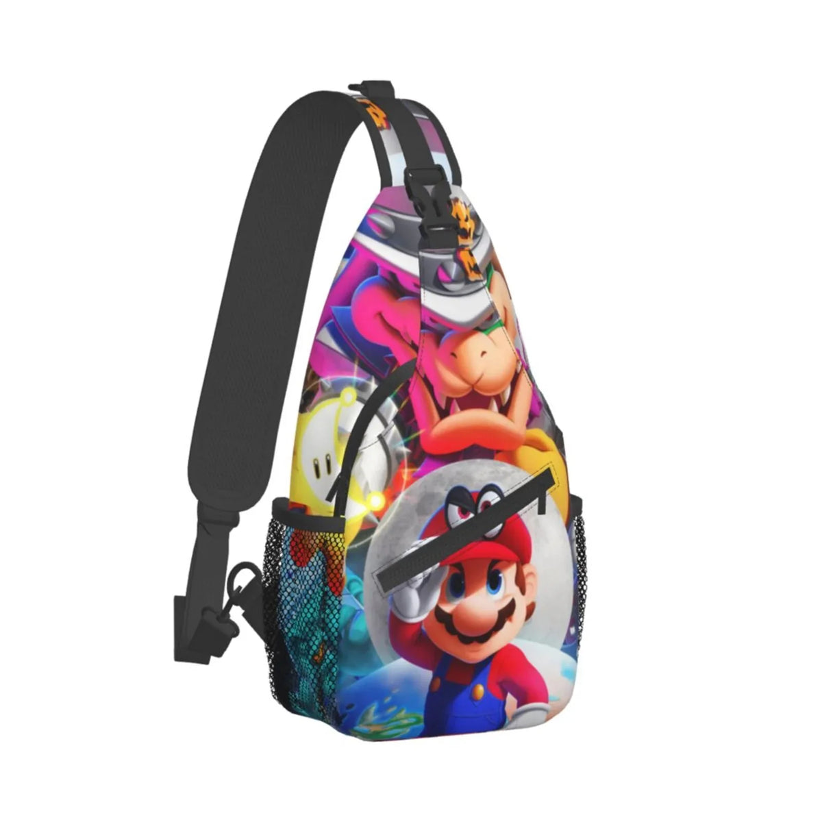 Sling Bag Mario Crossbody Chest Bags Odyssey Daypack Travel Unisex For Hiking Gifts Shoulder Women Backpack Men Super