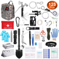 Equipment for Kits, and Professional Survival Gear Hiking Dad Emergency Adventure, Hunting 125Pcs Tools for Camping 8.66x6.3x5.9in Husband, Tactical Gifts Survival iMounTEK Outdoor