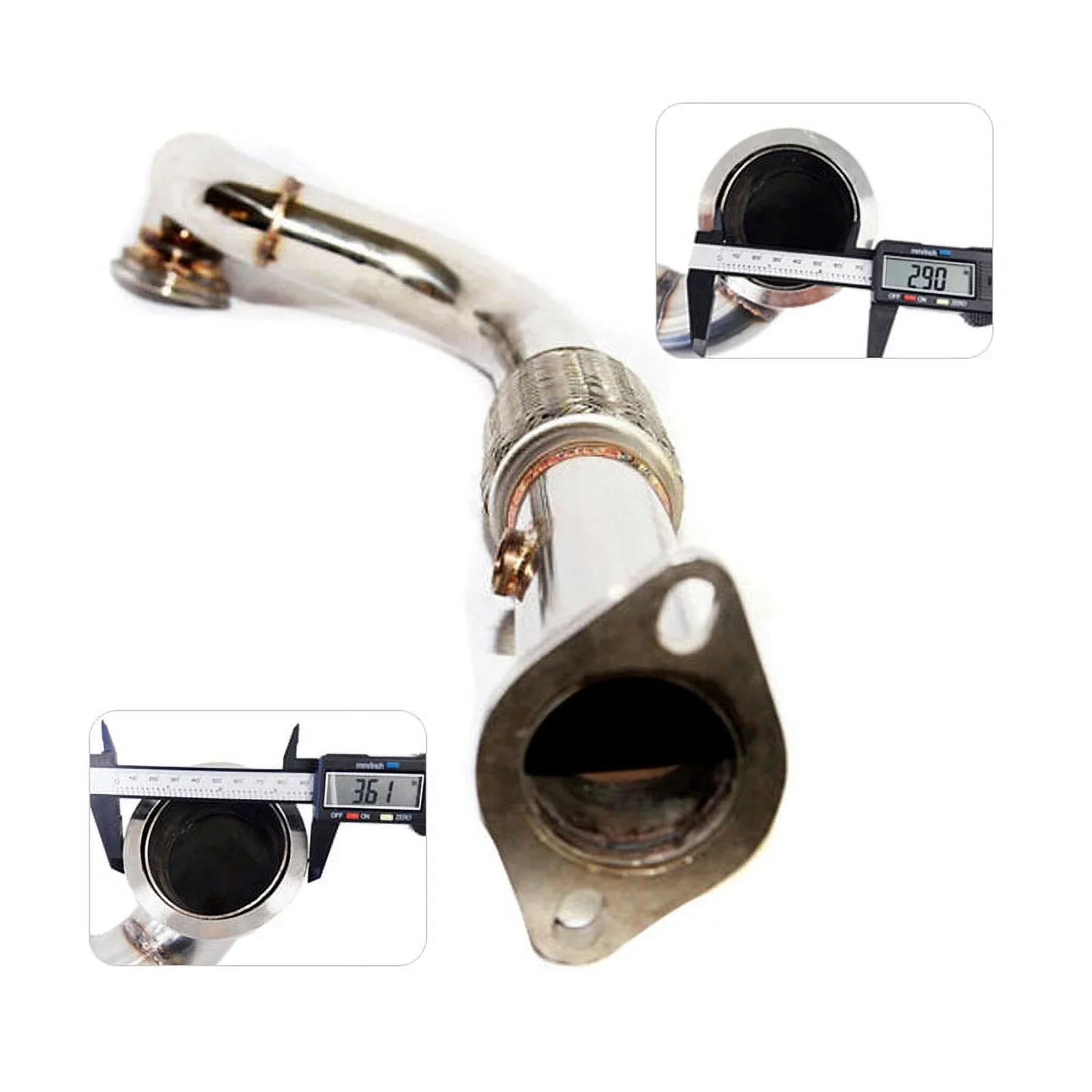 CRX/Civic 94-01 SS 1988-1991 for Downpipe 3" 94-01 HONDA 3" INTEGRA B18 ACURA ACURA Downpipe B18 INTEGRA VBAND SS VBAND CRX/Civic 1988-1991 for HONDA