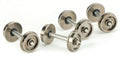 Metal Proto Walthers Scale With 36" HO (100-Pack) Axles Wheelsets Metal Turned