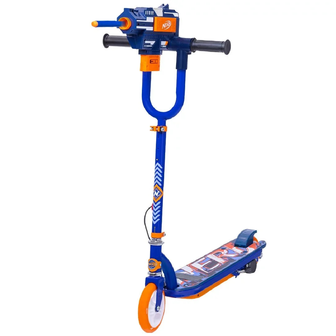 up Blaster, NERF Scooter Volt Ages for 12 Scooter, Kids Foldable 8 Electric Scooter and with Kick